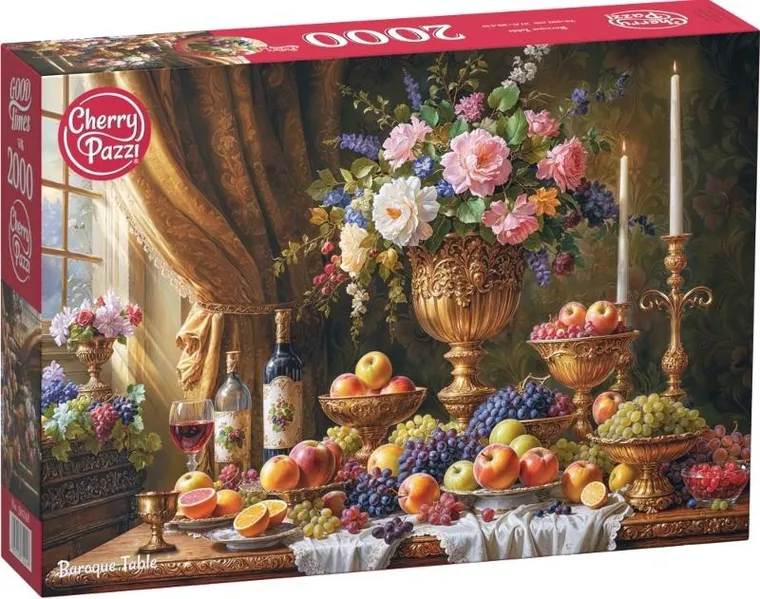 CherryPazzi, Baroque Table, puzzle, 2000 elementów