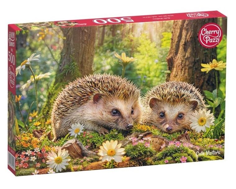 Cherrypazzi, Cute Visitors, puzzle, 500 elementów