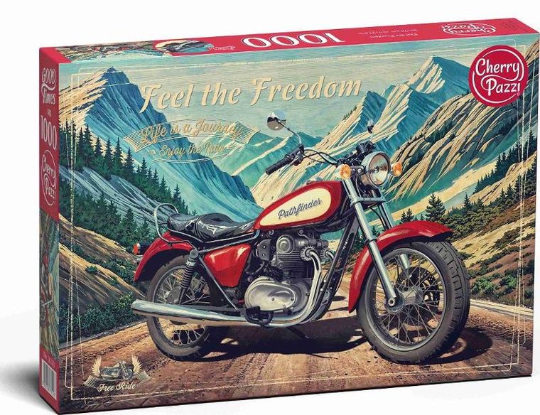 CherryPazzi, Feel the Freedom, puzzle, 1000 elementów