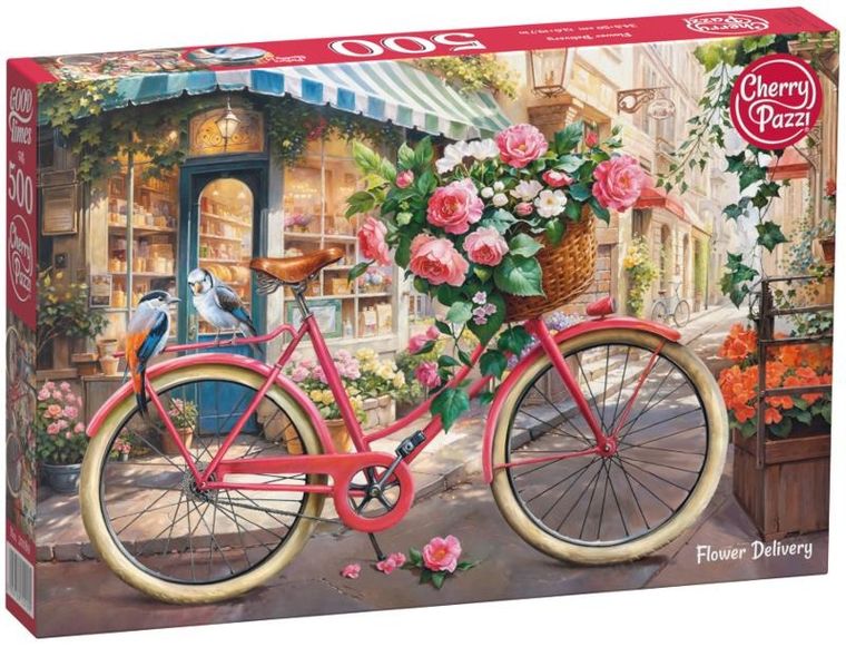CherryPazzi, Flower Delivery, puzzle, 500 elementów