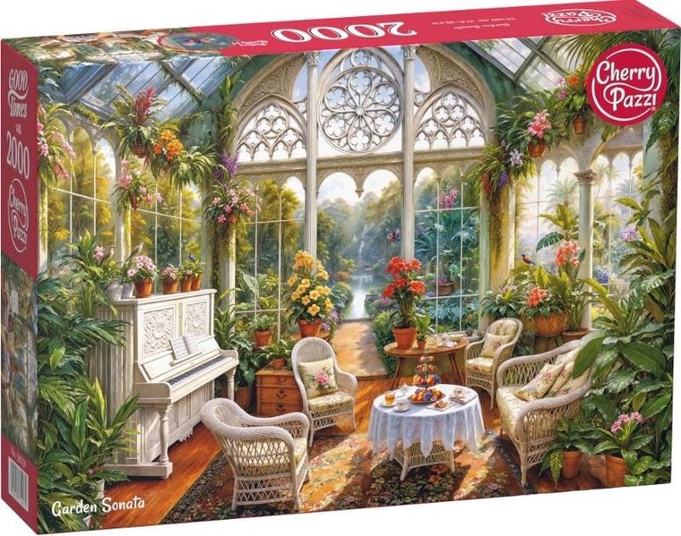 CherryPazzi, Garden Sonata, puzzle, 2000 elementów