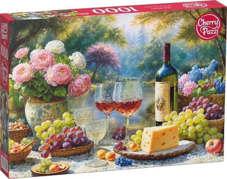 Cherrypazzi, Grape Splendor, puzzle, 1000 elementów