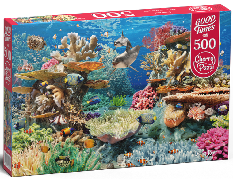 Cherrypazzi, Living Reef, puzzle, 500 elementów