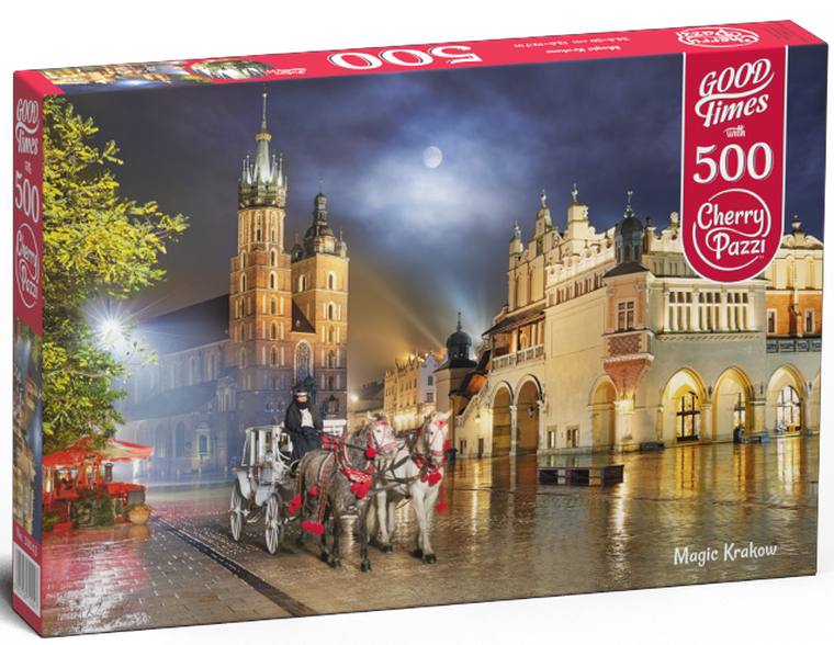 Cherrypazzi, Magic Krakow, puzzle, 500 elementów
