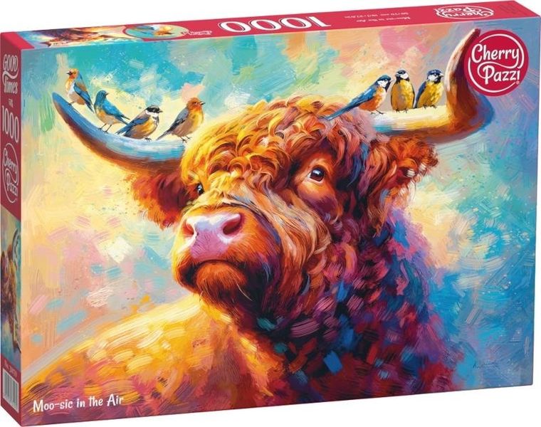 Cherrypazzi, Moo-sic in the Air, puzzle, 1000 elementów