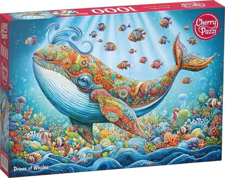 Cherrypazzi, Prince of Whales, puzzle, 1000 elementów