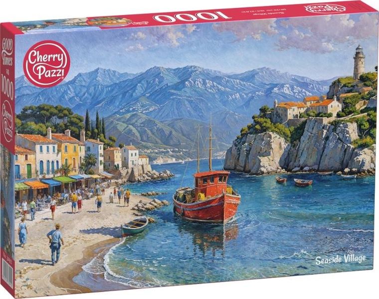 Cherrypazzi, Seaside Village, puzzle, 1000 elementów