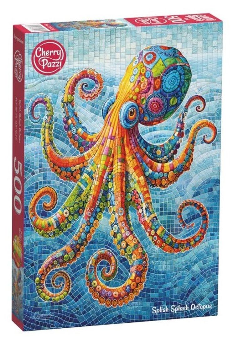 Cherrypazzi, Splish Splash Octopus, puzzle, 500 elementów