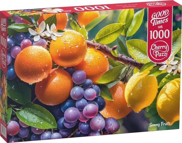 CherryPazzi, Sunny Fruits, puzzle, 1000 elementów