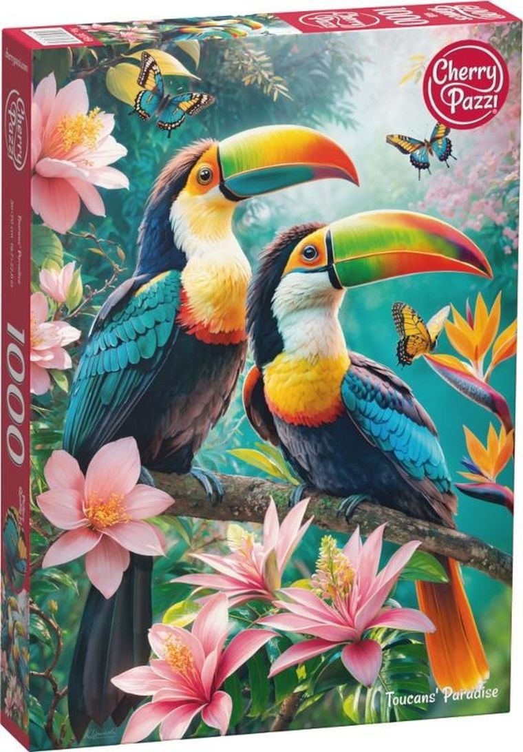 CherryPazzi, Toucans' Paradise, puzzle, 1000 elementów