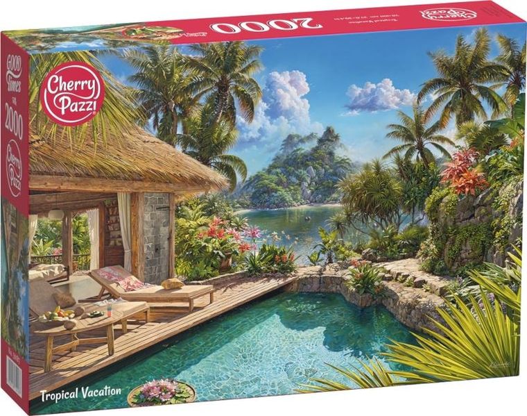 Cherrypazzi, Tropical Vacation, puzzle, 2000 elementów