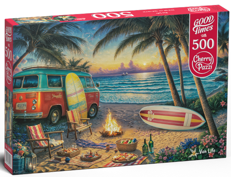 Cherrypazzi, Van Life, puzzle, 500 elementów