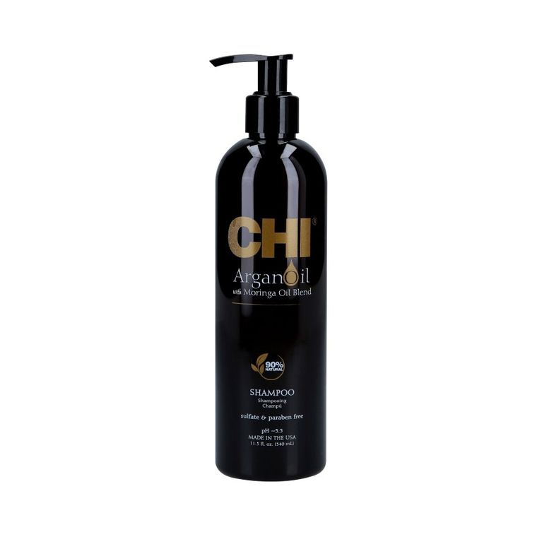 CHI, Argan Oil, odbudowujący szampon do włosów, 340 ml