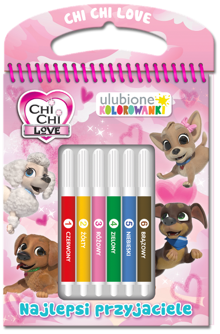 Chi Chi Love. Najlepsi przyjaciele. Ulubione kolorowanki