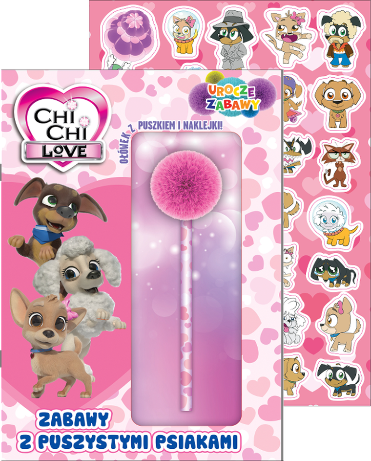 Chi Chi Love. Zabawy z puszystymi psiakami. Urocze zabawy