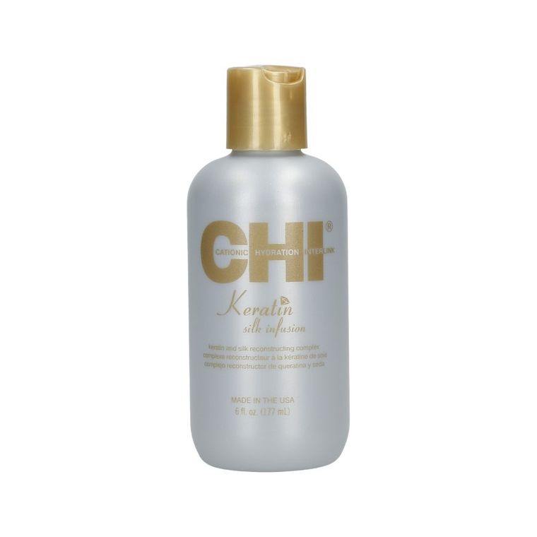 CHI, Keratin, Silk Infusion, keratynowa kuracja z jedwabiem, 177 ml
