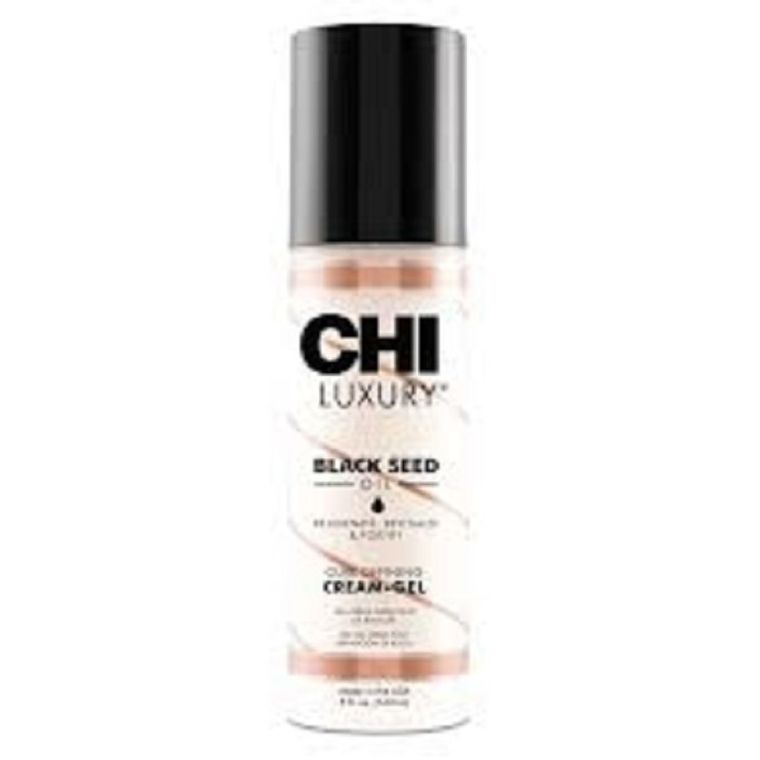Chi Luxury, Black Seed Oil, Cream-Gel, krem do stylizacji włosów kręconych i falowanych, 147 ml