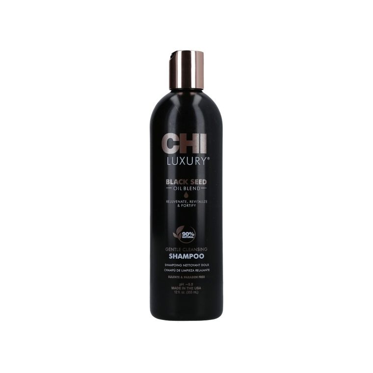 CHI, Luxury Black Seed Oil, delikatny szampon oczyszczający, 355 ml