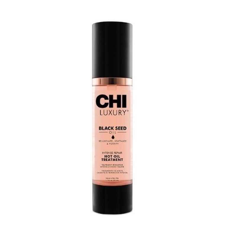 Chi Luxury, Black Seed Oil Hot Oil Treatment, eliksir do włosów z olejkiem z czarnuszki, 50 ml