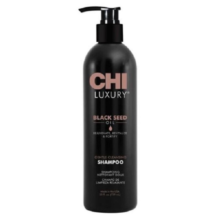 Chi Luxury, Black Seed Oil Shampoo, odmładzający szampon z olejkiem z czarnuszki, 739 ml
