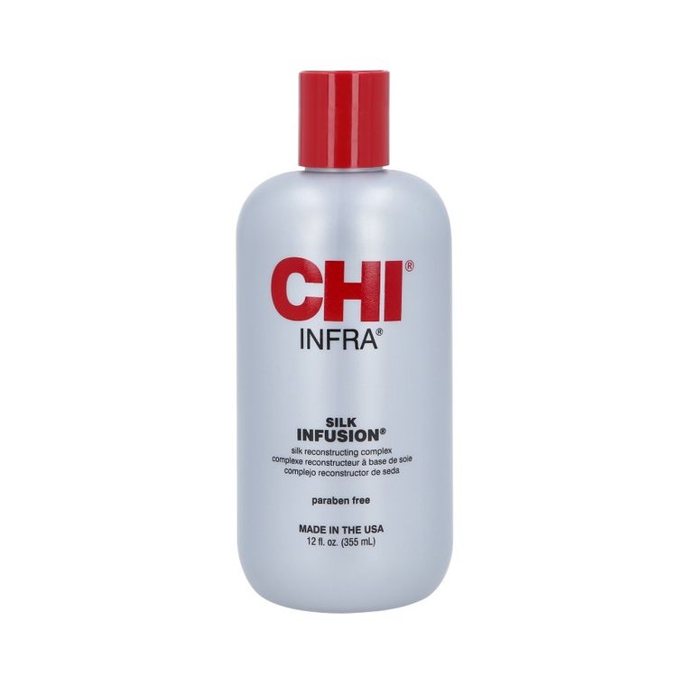 CHI, Silk Infusion, odżywka regenerująca z jedwabiem bez spłukiwania, 355 ml