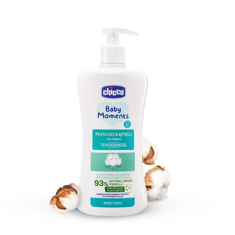 Chicco, Baby Moments, Tenderness, płyn do kąpieli 500 ml