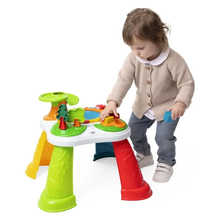 Chicco, Baby Sense & Focus, Leśni przyjaciele, stolik edukacyjny