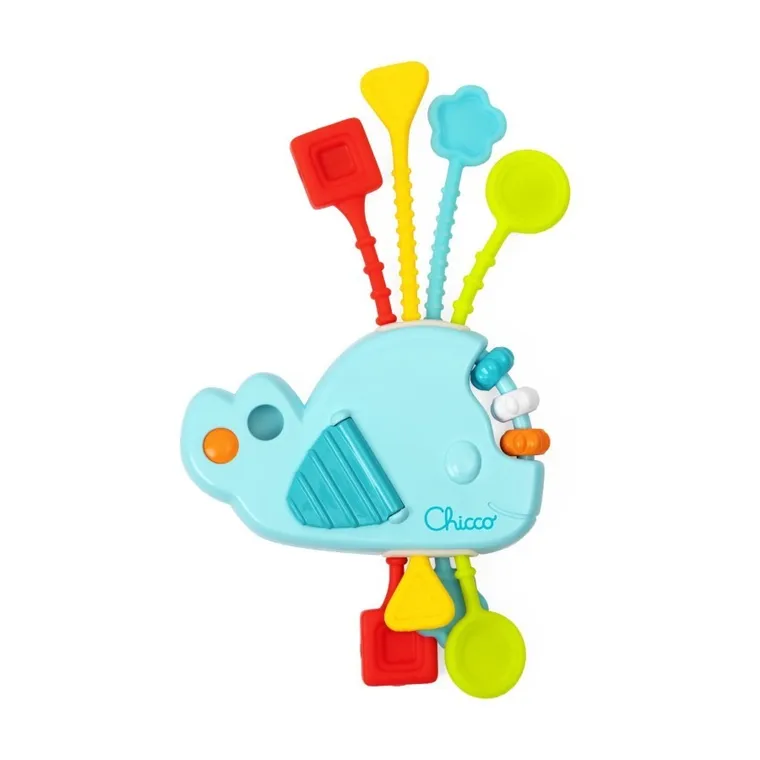Chicco, Baby Sense & Focus, Wieloryb, zabawka sensoryczna