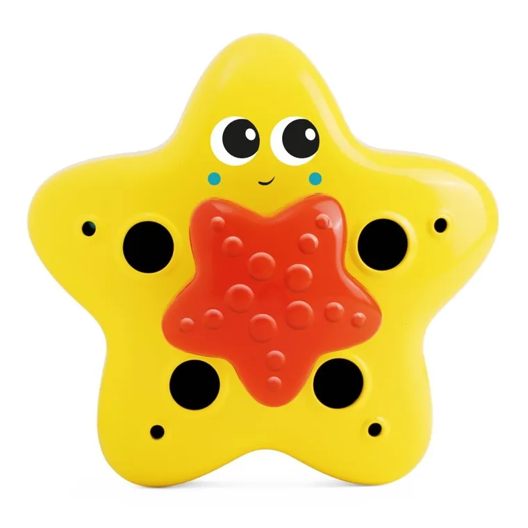 Chicco, Baby Sense & Focus, wirująca rozgwiazda, zabawka do kąpieli