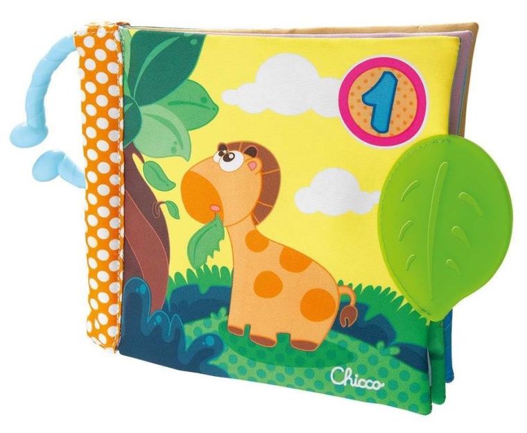 Chicco, Baby Senses, książeczka 1 2 3