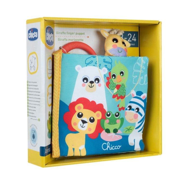 Chicco, Baby Senses, sensoryczna książeczka
