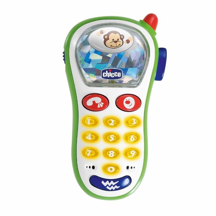 Chicco, Baby Senses, telefon z aparatem fotograficznym, zabawka interaktywna