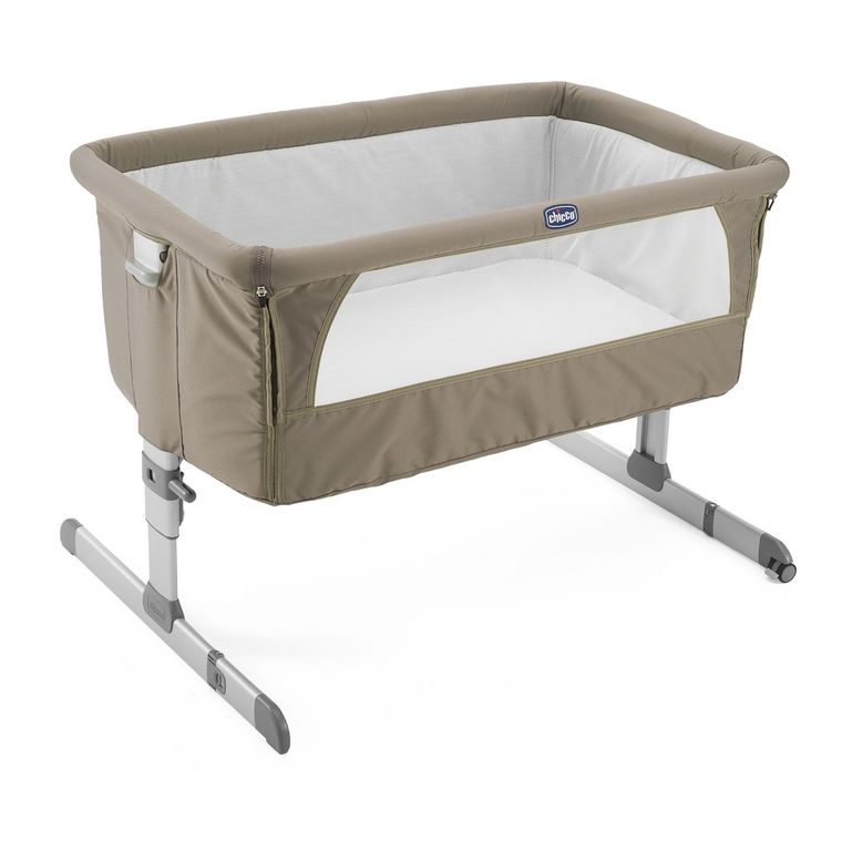 Chicco, Co-Sleeping Next 2 Me Dove Grey, łóżeczko dostawne