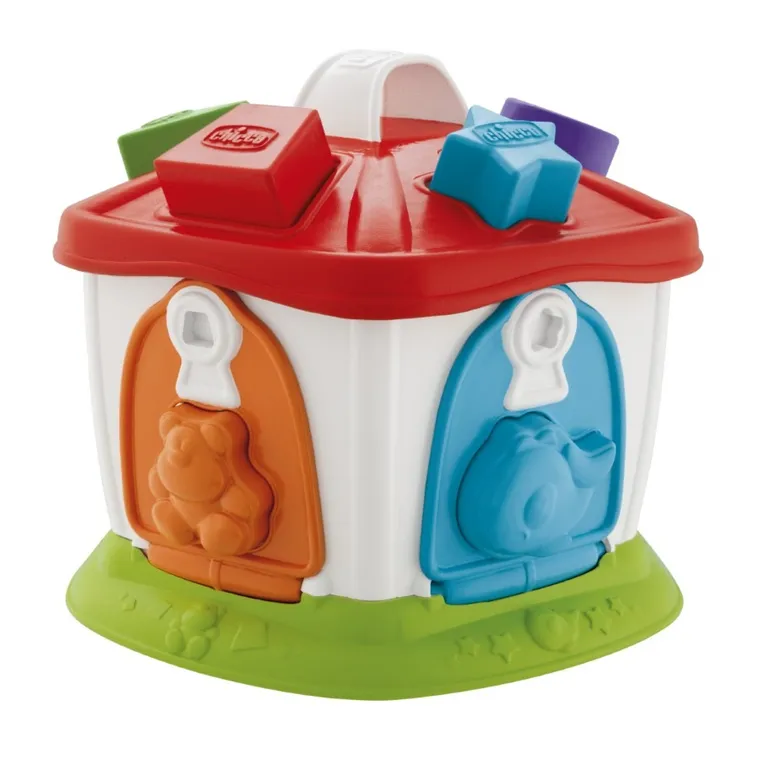Chicco, Domek zwierząt 2w1, sorter