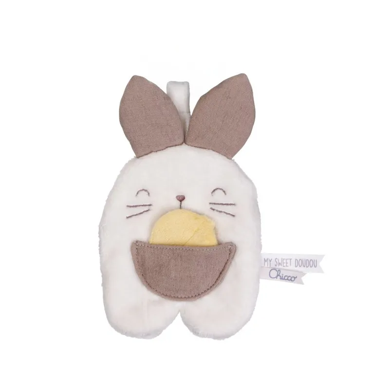 Chicco, My Sweet Dou Dou, zawieszka do smoczka, króliczek