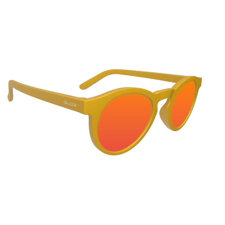 Chicco, okulary przeciwsłoneczne, mirror lenses, yellow, 12 m+