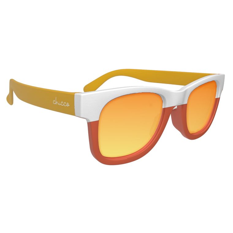 Chicco, okulary przeciwsłoneczne, smoky lenses, red, 24 m+