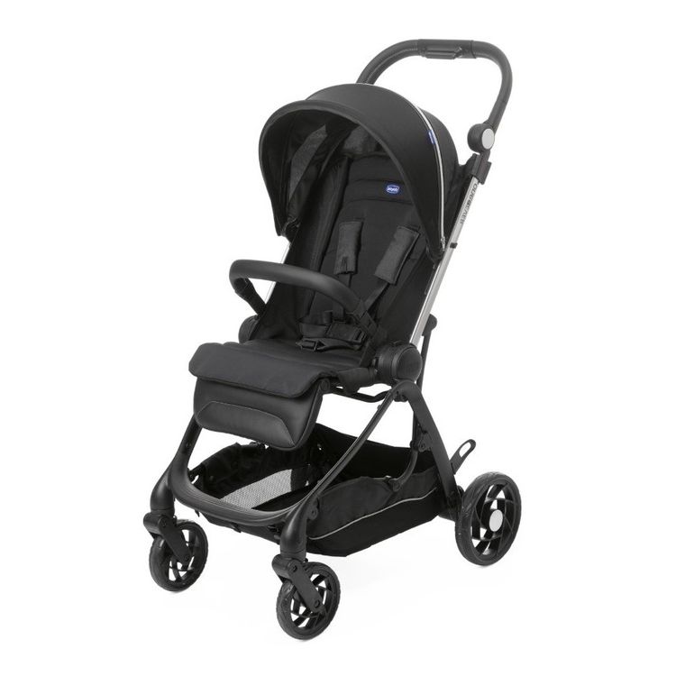 Chicco, One4Ever, wózek spacerowy z dwoma siedziskami, Pirate Black