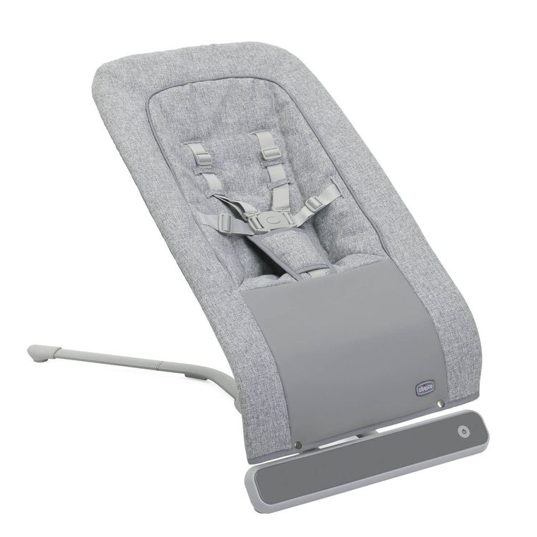 Chicco, Rhythm'n'Sound, Cross Collection, leżaczek, Ash Grey