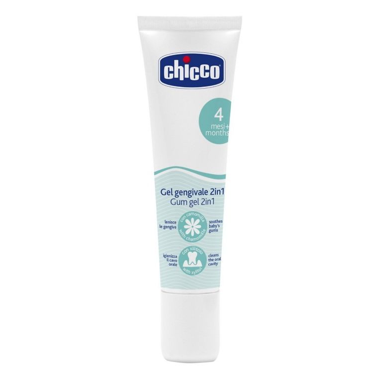 Chicco, wielofunkcyjny żel na ząbkowanie, 30 ml, 4m+