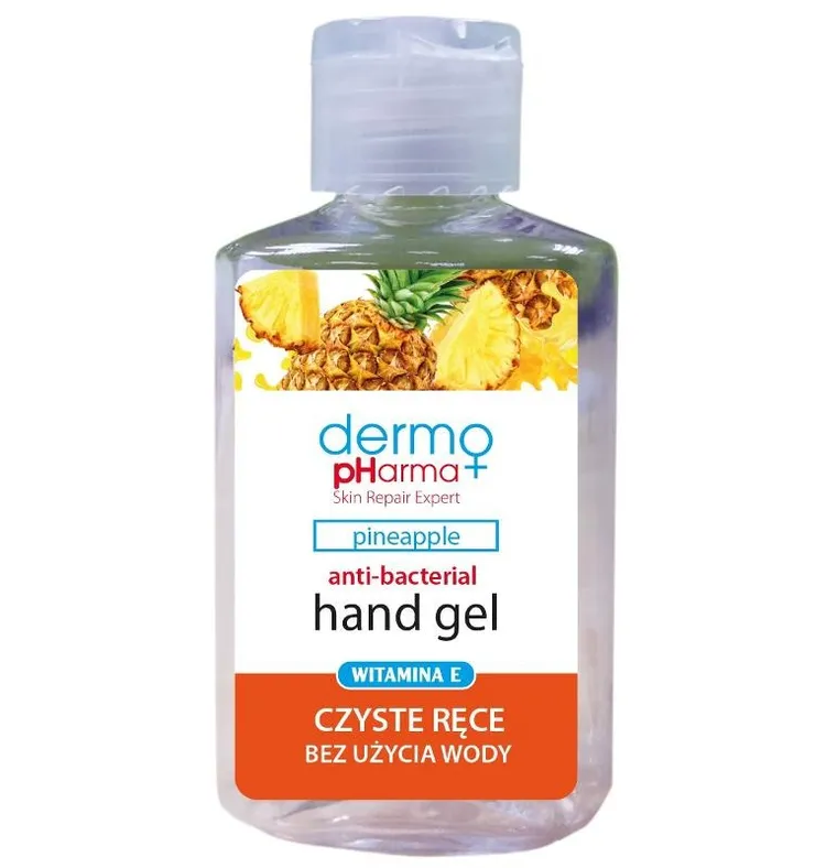 Chlapu Chlap, antybakteryjny żel do higieny rąk, ananas, 60 ml