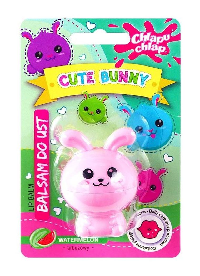 Chlapu Chlap, Cute Bunny, balsam do ust, arbuz