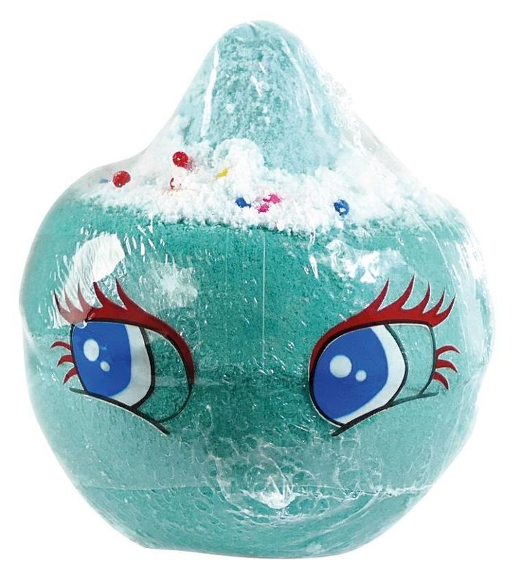 Chlapu Chlap, kula musująca do kąpieli, truskawkowa, 1 szt.