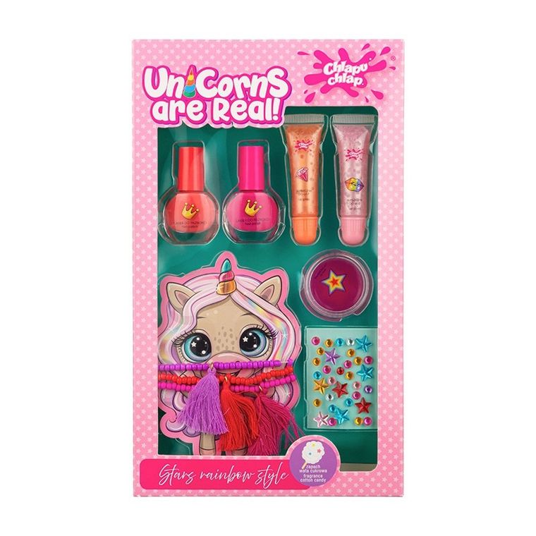 Chlapu Chlap, Unicorns Are Real, zestaw dziecięcy z bransoletką