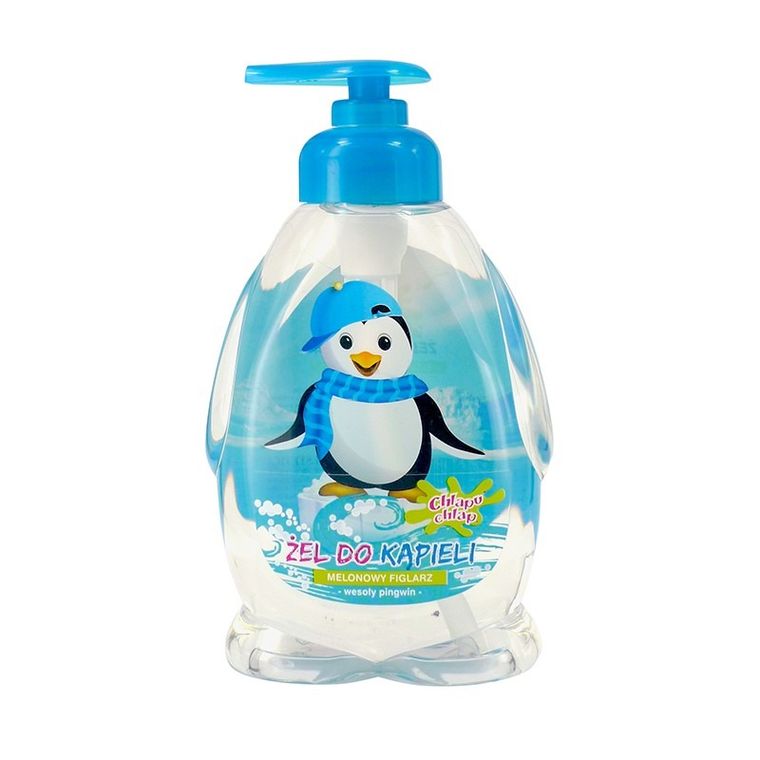 Chlapu Chlap, żel do kąpieli, melonowy figlarz, 370 ml