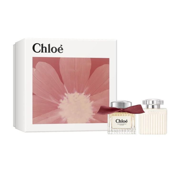 Chloe, L'Eau de Parfum Intense, zestaw: woda perfumowana, spray, 50 ml + balsam do ciała, 100 ml