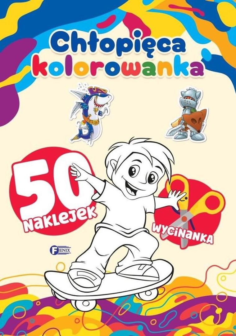 Chłopięca kolorowanka