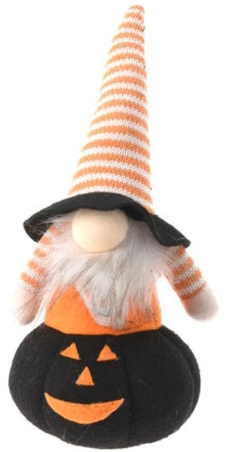 Christmas Decoration, figurka dekoracyjna, czarna dynia LED, 25 cm