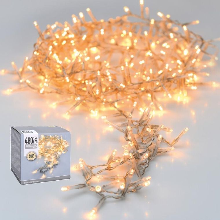 Christmas Decoration, lampki choinkowe, łańcuch świetlny, 480 LED