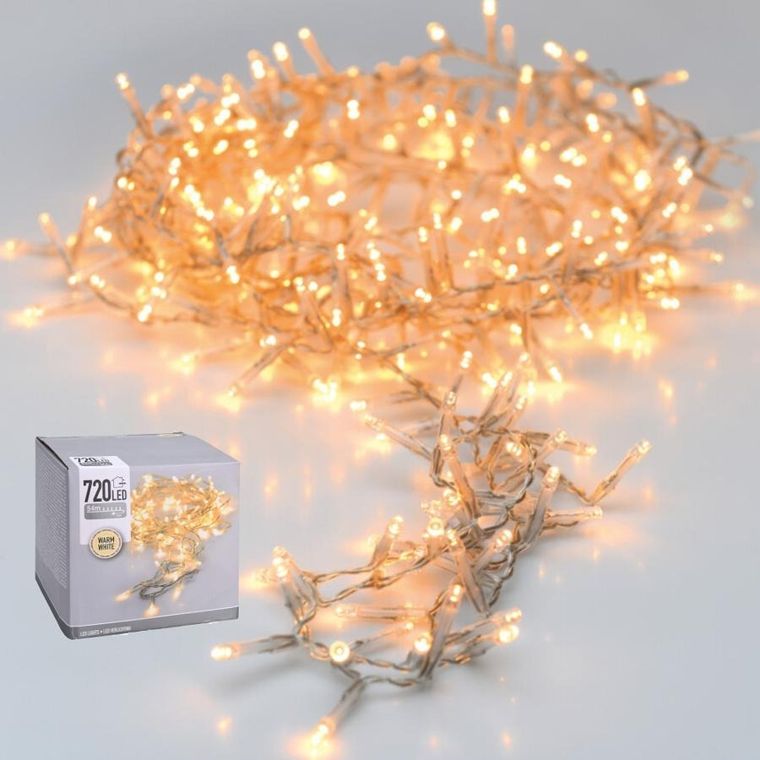 Christmas Decoration, lampki choinkowe, łańcuch świetlny, 720 LED